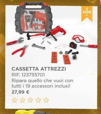 Toys Center Cassetta attrezzi offerta
