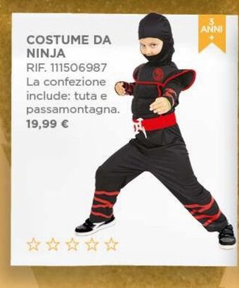 Costume da ninja