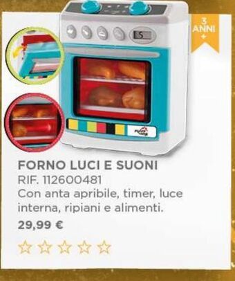 Toys Center Forno luci e suoni offerta