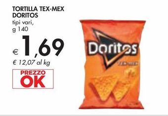 Bennet Tortilla tex-mex doritos offerta