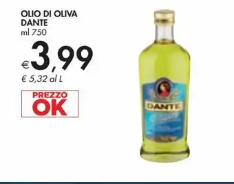 Bennet Olio di oliva dante ml 750 offerta