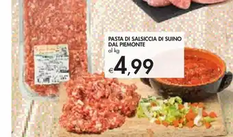 Bennet Pasta di salsiccia di suino dal piemonte offerta