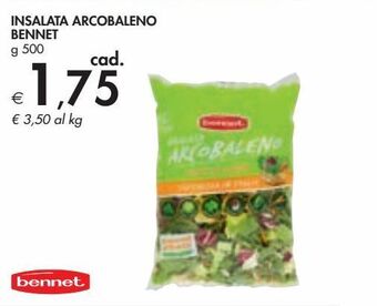Bennet Insalata arcobaleno bennet g 500 offerta