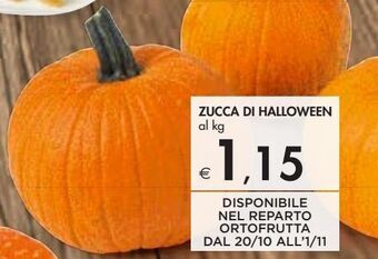 Bennet Zucca di halloween offerta