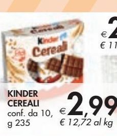 Bennet Kinder cereali offerta