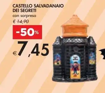 Castello salvadanaio dei segreti