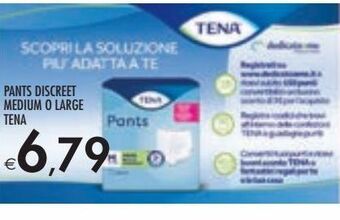 Pants discreet medium o large tena