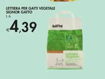 Bennet Lettiera per gatti vegetale signor gatto l 6 offerta