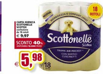 Il Gigante Carta igienica scottonelle scottex offerta