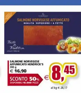 Il Gigante Salmone norvegese affumicato h.van wijnen offerta