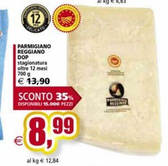 Il Gigante Parmigiano reggiano dop offerta