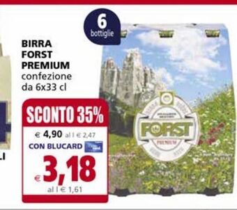 Il Gigante Birra forst premium offerta