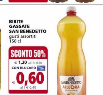 Il Gigante Bibite gassate san benedetto offerta
