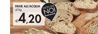 Bennet Pane all'acqua offerta