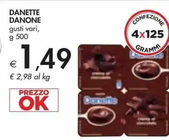 Bennet Danette danone offerta