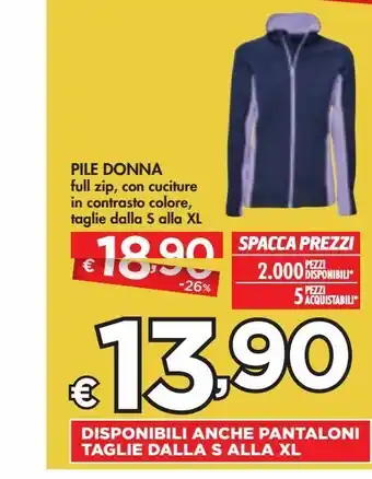 Bennet Pile donna offerta