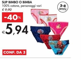 Bennet Slip bimbo o bimba offerta