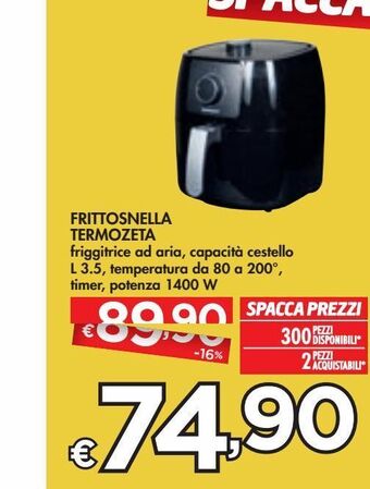 Bennet Frittosnella termozeta offerta