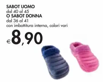 Bennet Sabot uomo o sabot donna offerta