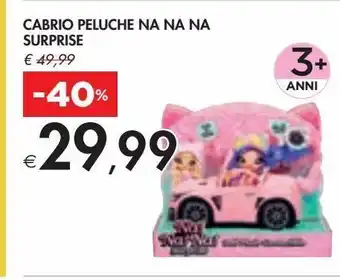Bennet Cabrio peluche na na na surprise offerta