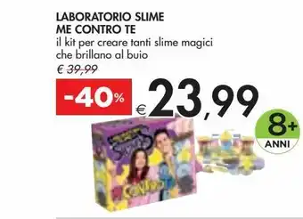 Bennet Laboratorio slime me contro me offerta