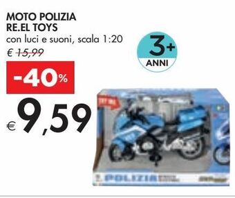 Bennet Moto polizia re.el toys offerta