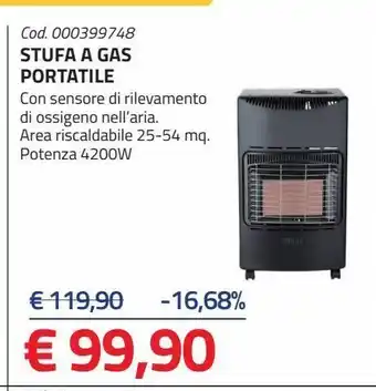 Stufa a gas portatile