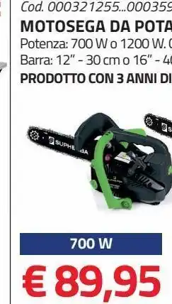 Eurobrico Motosega da potatura offerta