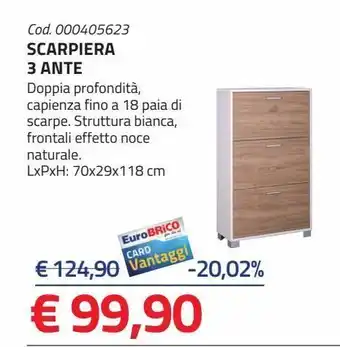 Eurobrico Scarpiera 3 ante offerta