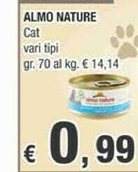 Crai Almo Nature Cibo per gatti offerta