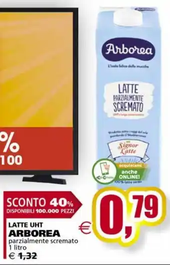 Il Gigante Latte parzialmente scremato arborea offerta
