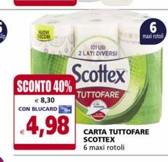 Carta tuttofare scottex