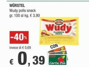 Crai Wurstel offerta