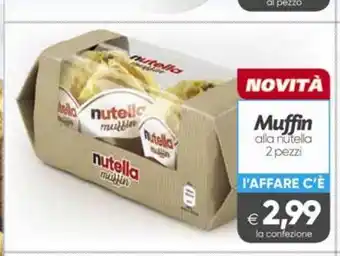 Il Gigante Muffin alla nutella 2 pz offerta
