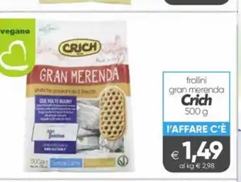 Il Gigante Frollini gran merenda crich offerta