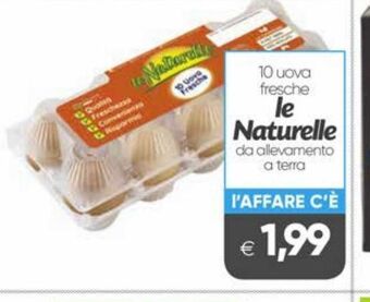 10 uova fresche  le naturelle