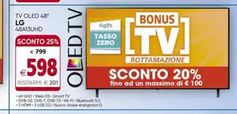 Il Gigante Tv oled 48''' lg offerta