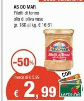 Crai Tonno offerta