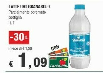 Crai Granarolo Latte offerta