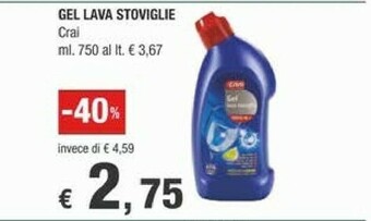 Crai Detersivo lavastoviglie offerta
