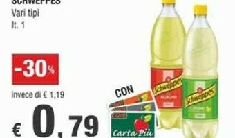 Crai Schweppes Bevande analcoliche offerta