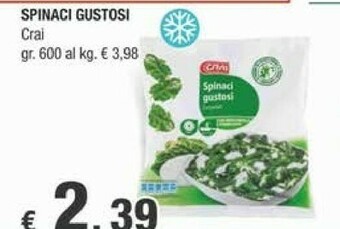 Crai Spinaci offerta