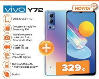 Expert Vivo Y72 offerta