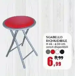 Happy Casa Sgabello Richiudibile offerta