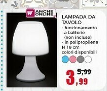 Happy Casa Lampada Da Tavolo offerta