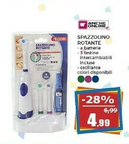 Happy Casa Spazzolino Rotante offerta