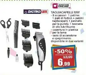 Happy Casa Dictro Lux Tagliacapelli 13w offerta