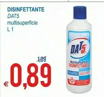 MD Discount Dat5 Disinfettante Multisuperficie offerta