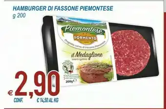 MD Discount Formento Hamburger Di Fassone Piemontese offerta