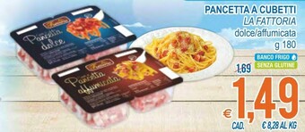 MD Discount La Fattoria Cubetti Di Pancetta Dolce 180 G(ml) offerta